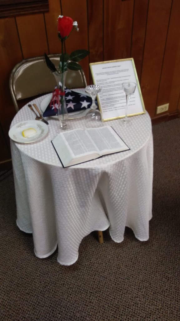 Missing Soldiers Table